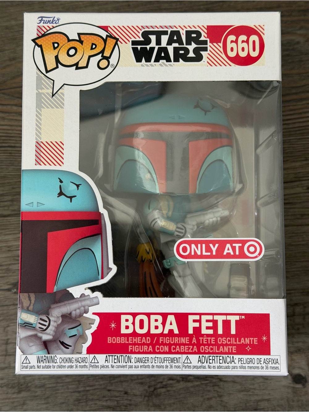 Funko Pop! Vinyl: Star Wars Boba Fett Target (Exclusive) #660